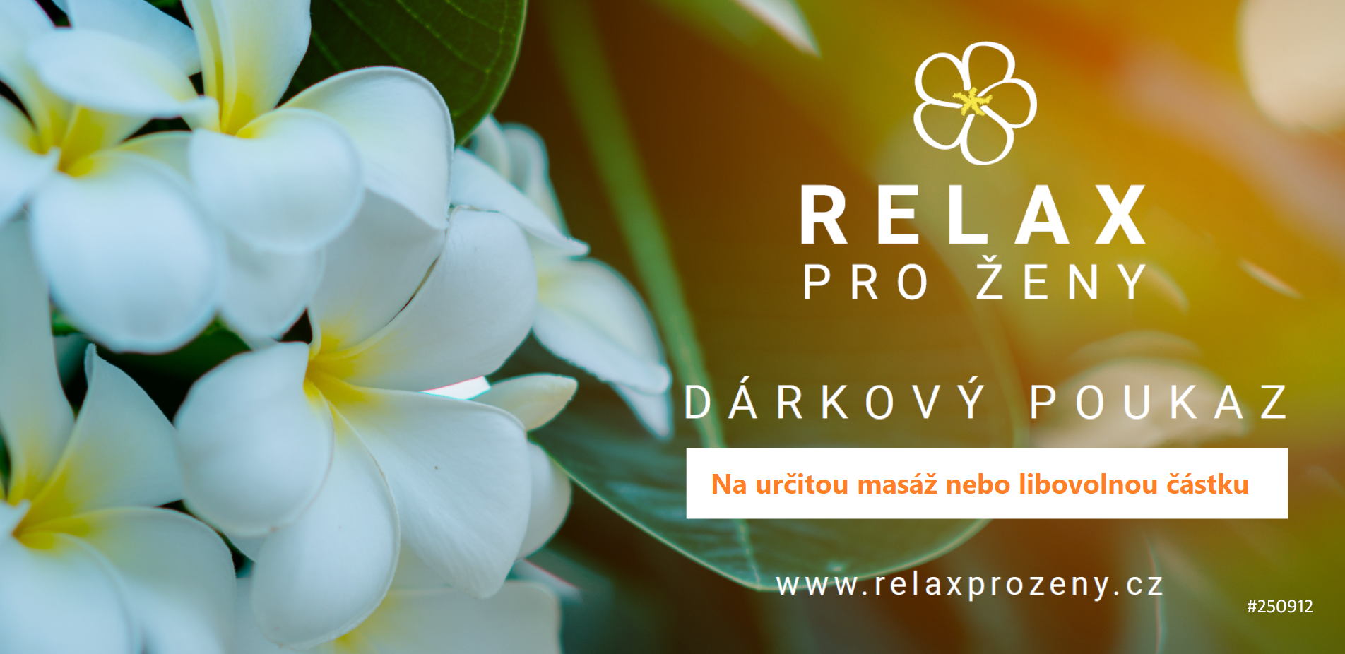 Dárkový poukaz na masáž